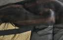 罗蒙（ROMON）棉服男中长款冬季加绒厚棉衣外套中老年男士保暖棉袄爸爸冬装上衣 875黑色加绒 XL (建议体重115-130斤) 实拍图