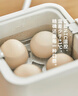 olayks立时 煮蛋器 智能定时自动断电 煮鸡蛋神器  家用蒸蛋器迷你小型温泉蛋蒸蛋羹神器 送不锈钢蒸碗 实拍图