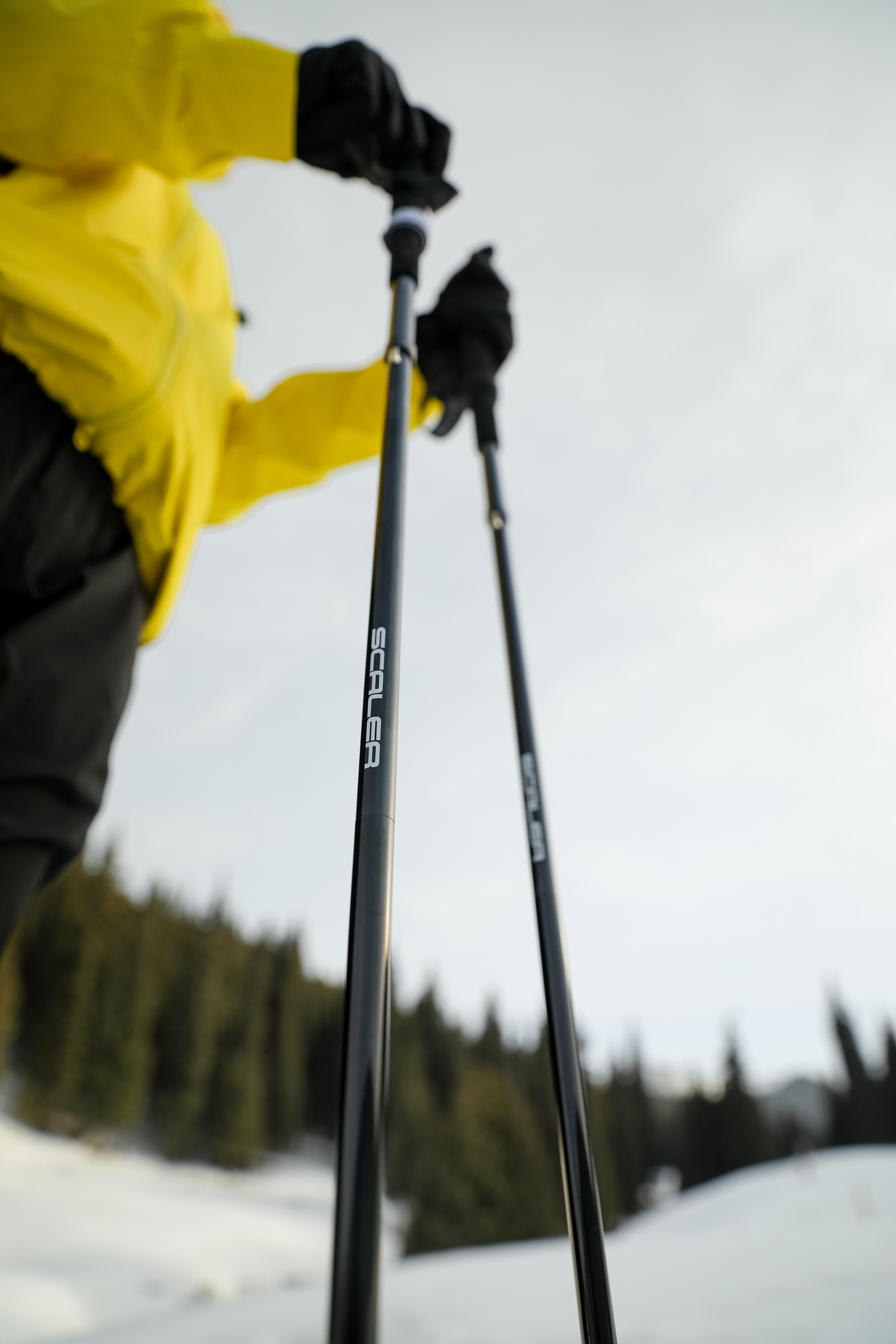 思凯乐（SCALER）【行山LOCK】户外登山杖轻量碳纤维专业越野跑徒步折叠手杖拐杖 实拍图