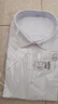 凡客诚品衬衫男商务易打理纯色西服正装衬衣男士白衬衫 短-白斜纹 42 卡码建议拍大一码 实拍图