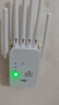 wifi信号放大器增强器1200M双频网络信号放大器无线wifi中继器路由器增强家用穿墙王 【升级顶配】1200M白色6天线穿墙王 实拍图