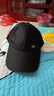 棒球帽鸭舌帽女帽子户外太阳帽遮阳休闲男士防晒加长夏季 M标黑色 均码 56 实拍图