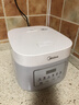 美的（Midea）电饭煲 3L家用电饭锅 316L不锈钢无涂层煮饭锅 2-3人多功能0涂层煲汤煮粥锅米饭锅MB-RE387S 实拍图