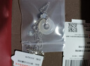 老凤祥杏运平安扣银项链女款女士玉髓吊坠妈妈纪念日生日礼物送老婆 实拍图