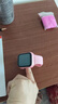 米吖【5G全网通+微信视频长待机】WIFI智能儿童电话手表插卡GPS精准定位防水小学初中生男女孩手表电话 升级版粉【视频通话+信号增强+应用下载+支付】 实拍图
