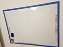 飞博士90*120cm软白板墙贴不伤墙可移除磁性小白板办公写字板挂式磁力黑板家用可擦儿童画板涂鸦墙纸 实拍图
