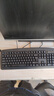 双飞燕（A4TECH）KB-8 104键有线办公键盘鼠标套装USB电脑通用PS2圆口商务家用轻音防水套件 KB-8 USB接口 实拍图