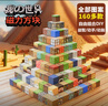 布鲁奇我的世界磁力方块儿童玩具3-6岁磁力积木磁铁磁力片男孩1-3岁礼物 实拍图