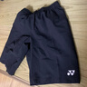 尤尼克斯（YONEX）羽毛球网球运动服男短裤yy速干15048CR-007黑色L 实拍图