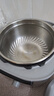 美的（Midea）【国家补贴】浓香小飞侠电压力锅有钛0氟0涂层双胆高压锅5L智能预约家用煲汤4-6人煮饭煲E5825N 实拍图