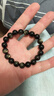 石玥珠宝精品乌金天然黑曜石手串本命年转运珠佛珠水晶手链男女士款 10mm 实拍图