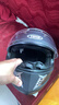 野马（YEMA）3C认证828S摩托车头盔男全盔冬季防冻保暖双镜片机车安全帽 四季通用 均码 亚黑+防雾贴片 实拍图