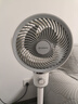 艾美特（AIRMATE）【小暴风】空气循环扇大风量摇头电风扇家用台式落地扇升级加高换气轻音柔风小风扇 FA18-X115 实拍图