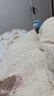 安之伴【巨保暖半边绒】卡通睡衣女款秋冬季加厚珊瑚绒家居服 月牙黄 XL 实拍图