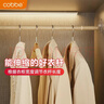 卡贝免打孔衣柜挂衣杆伸缩衣柜内衣橱挂衣杆衣通70-120cm 实拍图