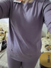 宜而爽【一等品100%纯棉】女士保暖内衣套装抗静电全棉秋衣秋裤棉毛衫裤 实拍图
