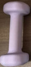 Keep哑铃女士健身家用彩色浸塑环保手铃亚铃全身塑形紫灰色3kg*2 实拍图