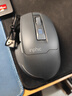 英菲克（INPHIC）M9 无线鼠标可充电轻音办公人体工学电脑台式笔记本2.4G通用便携Typec 灰【可视电量】 实拍图