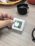 电子温湿度计笑脸显示天气高精准家用婴儿房温度表湿度表壁挂式干湿显示湿度计 【一个装】白色 实拍图