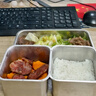 小熊（Bear）加热饭盒上班族热饭神器电加热饭盒保温可插电加热 0涂层不锈钢双内胆防干烧免看管办公室加热饭菜 1.5L 【微电脑智控 分装不串味】DFH-E15T3 实拍图