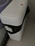 佳帮手夹缝垃圾桶8L家用按压开盖卫生间厕所客厅厨房卧室网红窄缝带盖 实拍图