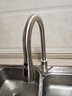 京东京造 厨房水龙头 抽拉式洗菜盆龙头 304不锈钢360°旋转冷热水3功能 实拍图