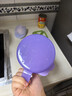 特百惠（Tupperware）微波460ml可加热水晶汤碗水果碗 学生上班族便携饭盒单个装冰沙紫 实拍图