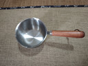 热油小锅泼油锅加厚不锈钢木柄防烫带刻度双倒流口不挂油无涂层 【木柄】爆款300ml 实拍图