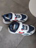 鸿星尔克（ERKE）童鞋男童小童运动鞋儿童慢跑鞋微晶白/科技蓝31 实拍图