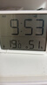 汉时（Hense）室内温湿度计闹钟厨房时钟冰箱贴磁吸电子钟桌面时钟电子表挂钟台钟 HA8218白开学季 实拍图