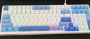 联想（Lenovo）GK10 98W无线蓝牙三模机械键盘 RGB背光 全键热插拔 笔记本电脑游戏办公通用 极光系列 天空蓝茶轴 实拍图