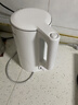 美的（Midea）电热水壶家用烧水壶泡茶0涂层食品级304不锈钢自动断电双层防烫全钢无缝1.5L大容量 MK-HJ1566 实拍图