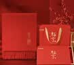 恒源祥红围巾女秋冬季羊毛围脖生日礼物新年年会送妈妈本命年女神节礼盒 实拍图