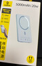 倍思卡片磁吸充电宝【3C认证】Magsafe 20W快充移动电源5000mAh可上飞机苹果17/16/15华为小米手机 实拍图