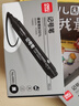 得力（deli）(deli)黑色粗头物流油性笔 墨量升级大容量快递签字办公文具马克笔记号笔 10支/盒 P06881 黑色 实拍图