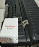 梵地亚26英寸行李箱多功能箱包拉杆箱学生大容量旅行密码箱皮箱杯架黑色 实拍图
