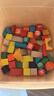 QZMEDU62粒实木大颗粒积木字母数字拼搭游戏儿童益智玩具男女孩生日礼物 实拍图