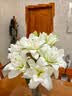 九千谷玻璃花瓶客厅室内鲜花插花瓶富贵竹水培容器水波纹透明高30cm2356 实拍图