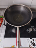 康巴赫炒锅不粘锅316L不锈钢炒菜锅32cm蜂窝平底煎炒锅电磁炉燃气灶通用 实拍图