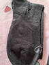 迪卡侬（DECATHLON）透气吸汗袜子运动袜高帮棉袜柔软舒适男女长袜 RS160-商务黑色-3双装 【43-46】(鞋码43/44/45/46) 实拍图