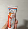 ELMEX艾美适宝宝儿童牙膏0-6岁奥拉氟专效防蛀 50ml*2支装套装 实拍图