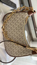 MICHAEL KORS 迈克高仕 MK Cora 女士中号链条肩背包斜挎包 香草白/橡果棕 150 中号 实拍图
