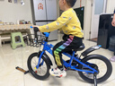 永久（FOREVER）儿童自行车童车小孩单车16寸脚踏车小学生山地车带辅助轮蓝色 实拍图