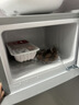 HYUNDAI（韩国现代）小冰箱迷你小型家用冷藏冷冻宿舍出租房办公室双开门二门电冰箱节能省电 80L银【租房神器+高性价比】 实拍图