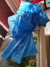 长款雨衣防暴雨全身男女雨服成人便携雨披防雨轻便 蓝色款1件 实拍图