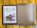 爱墨绘8寸相框摆台原木色立体相片画框装裱照片墙结婚照儿童照片框挂墙 实拍图