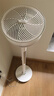 美的（Midea）【幸运草安睡2.0 Ultra】直流变频/闪拆空气循环扇卧室静音家用语音遥控电风扇一级能效小型落地扇 实拍图