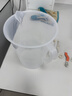 海斯迪克 HKQS-103 透明量杯带把 容量杯刻度杯测量计量杯 无盖5000ml 实拍图