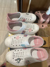 Skechers斯凯奇童鞋一脚蹬包头凉鞋春夏季女中童洞洞鞋308310L 实拍图