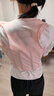 背背佳矫姿带儿童学生女生透气款挺拔开肩背带端正姿势带U9蜜桃粉-L 实拍图